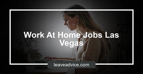 At home jobs las vegas. Things To Know About At home jobs las vegas. 